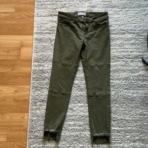 DL1961 olive green jeans